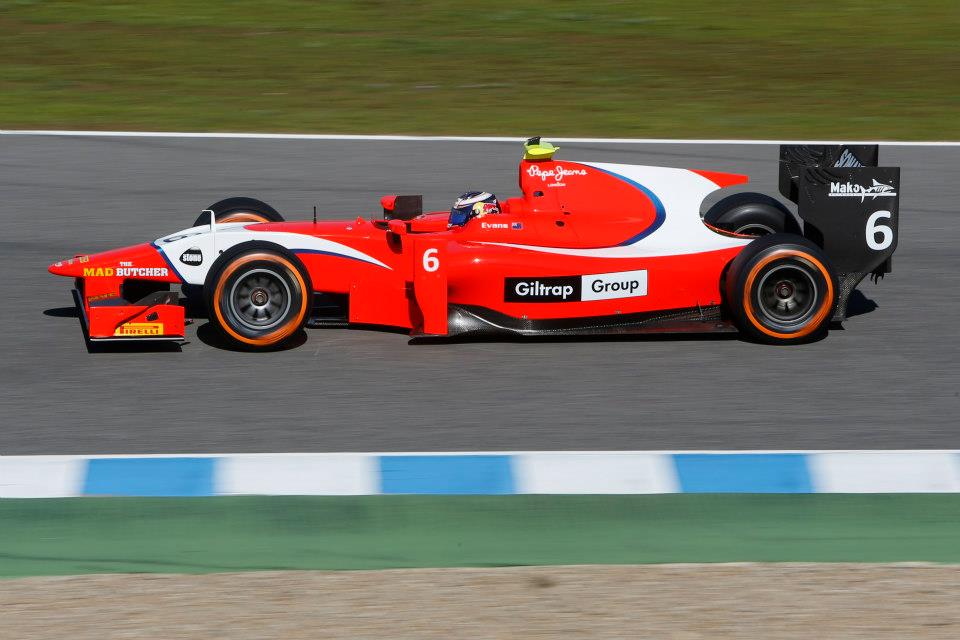 Difficult start for Mitch in GP2 testing