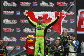 James Hinchcliffe claims maiden win, Dixon 5th