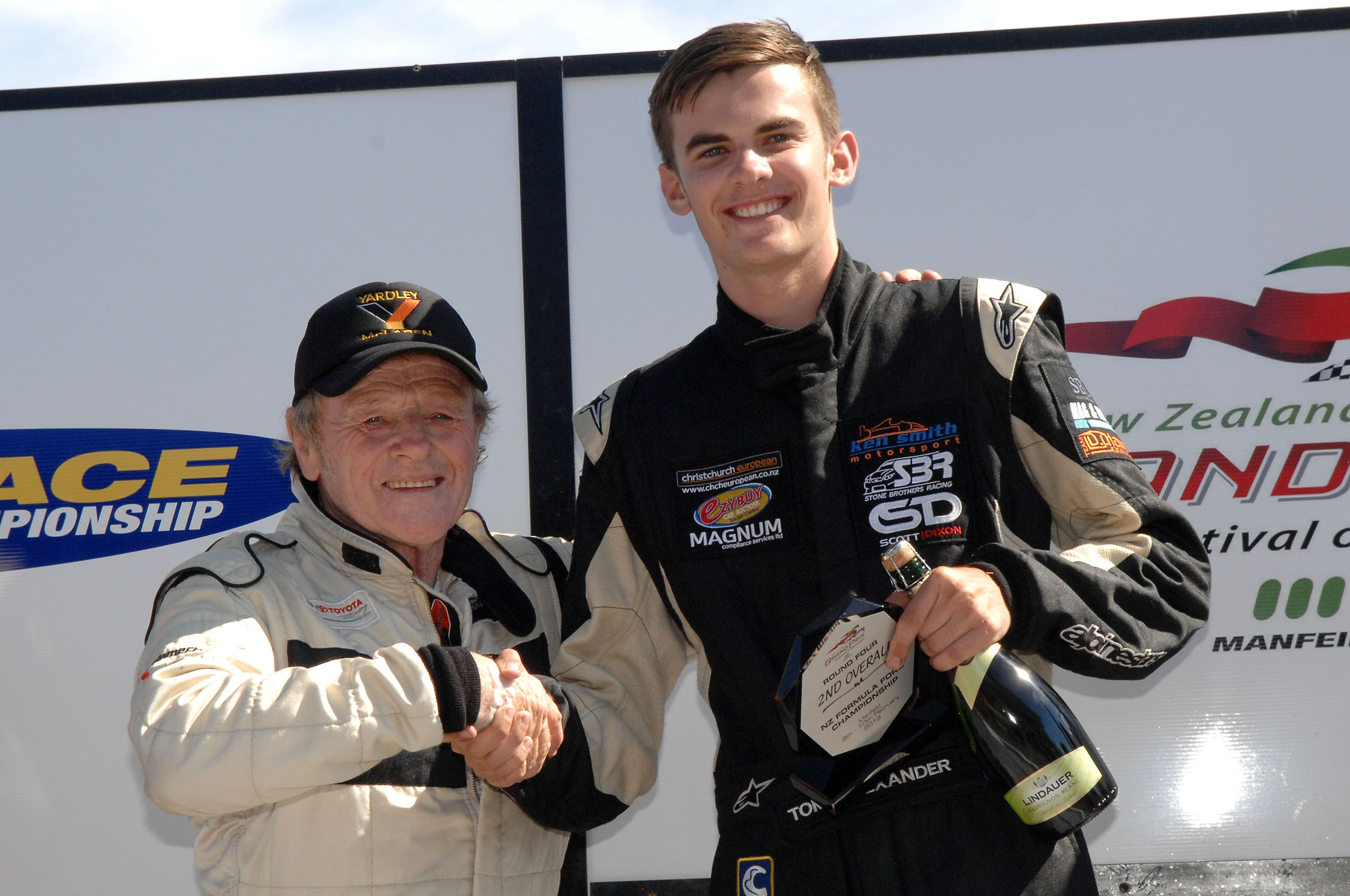 Young Formula Ford star steps up to NZV8s
