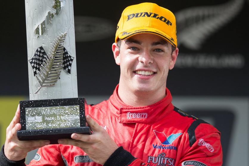 McLaughlin scores historic first win at Pukekohe