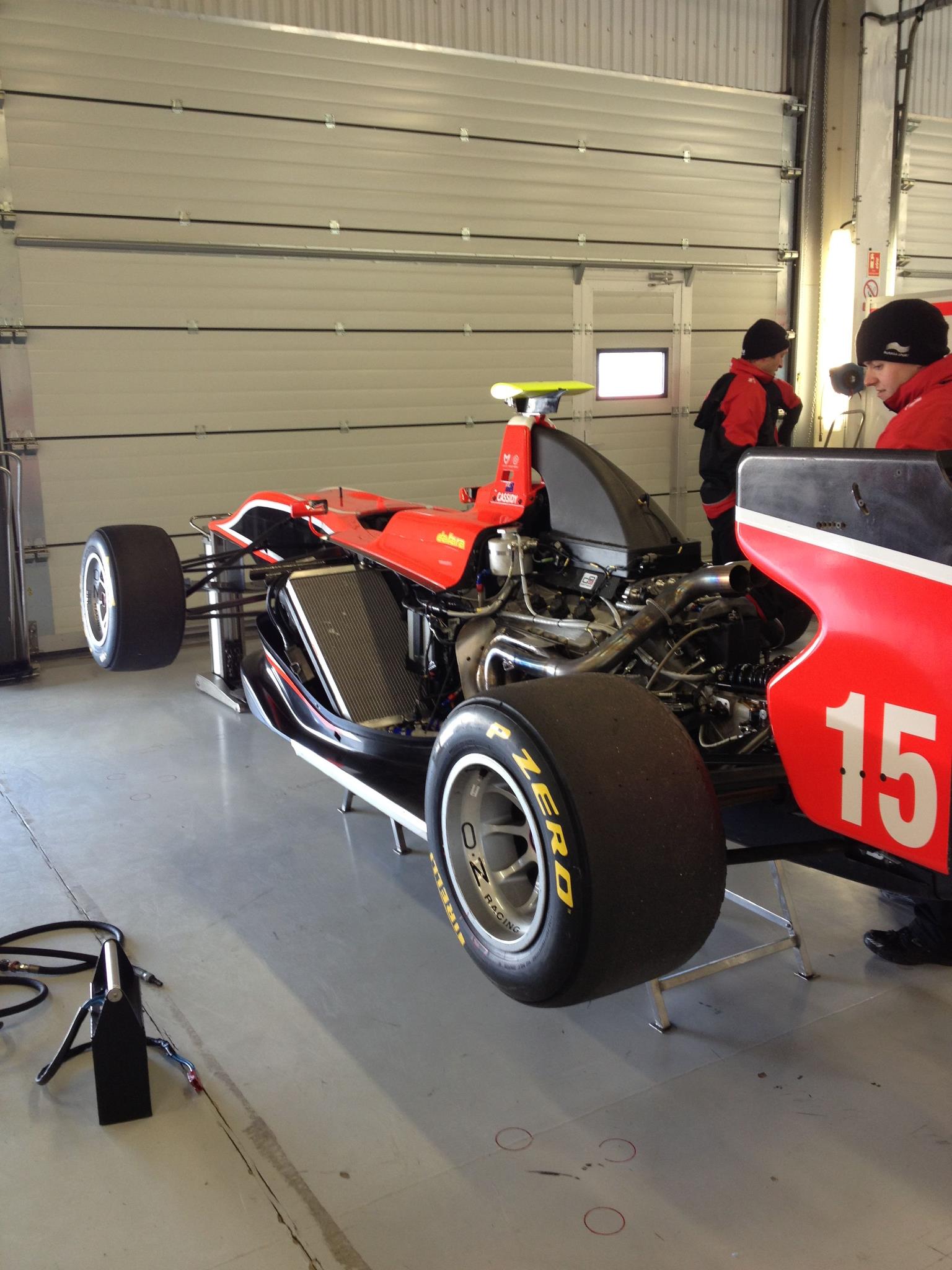 Cassidy on the pace again in Silverstone GP3 testing