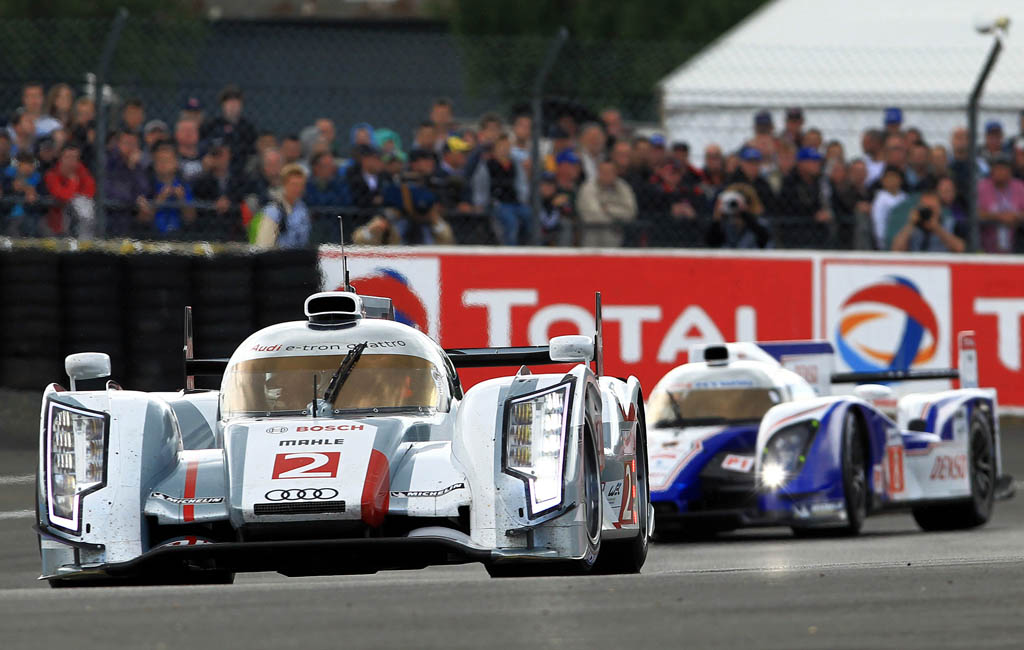 Audi leads Le Mans practice lockout