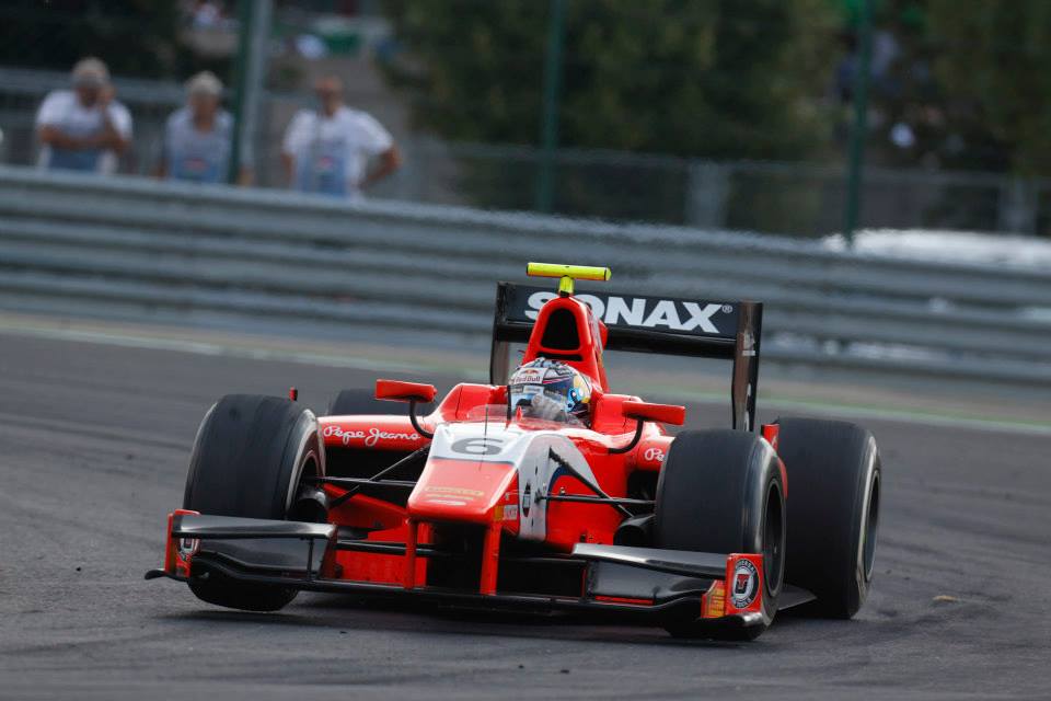 Berthon and Evans gap field for 1-2 GP2 finish