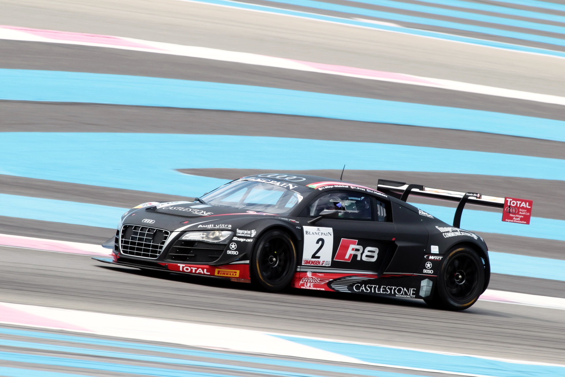 Halliday struggles to 21st in Blancpain at Paul Ricard