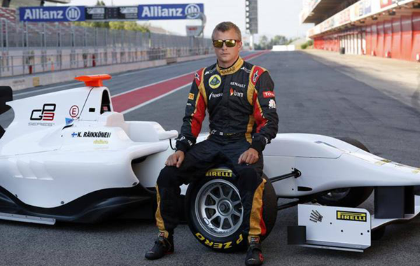 Raikkonen tests GP3 car