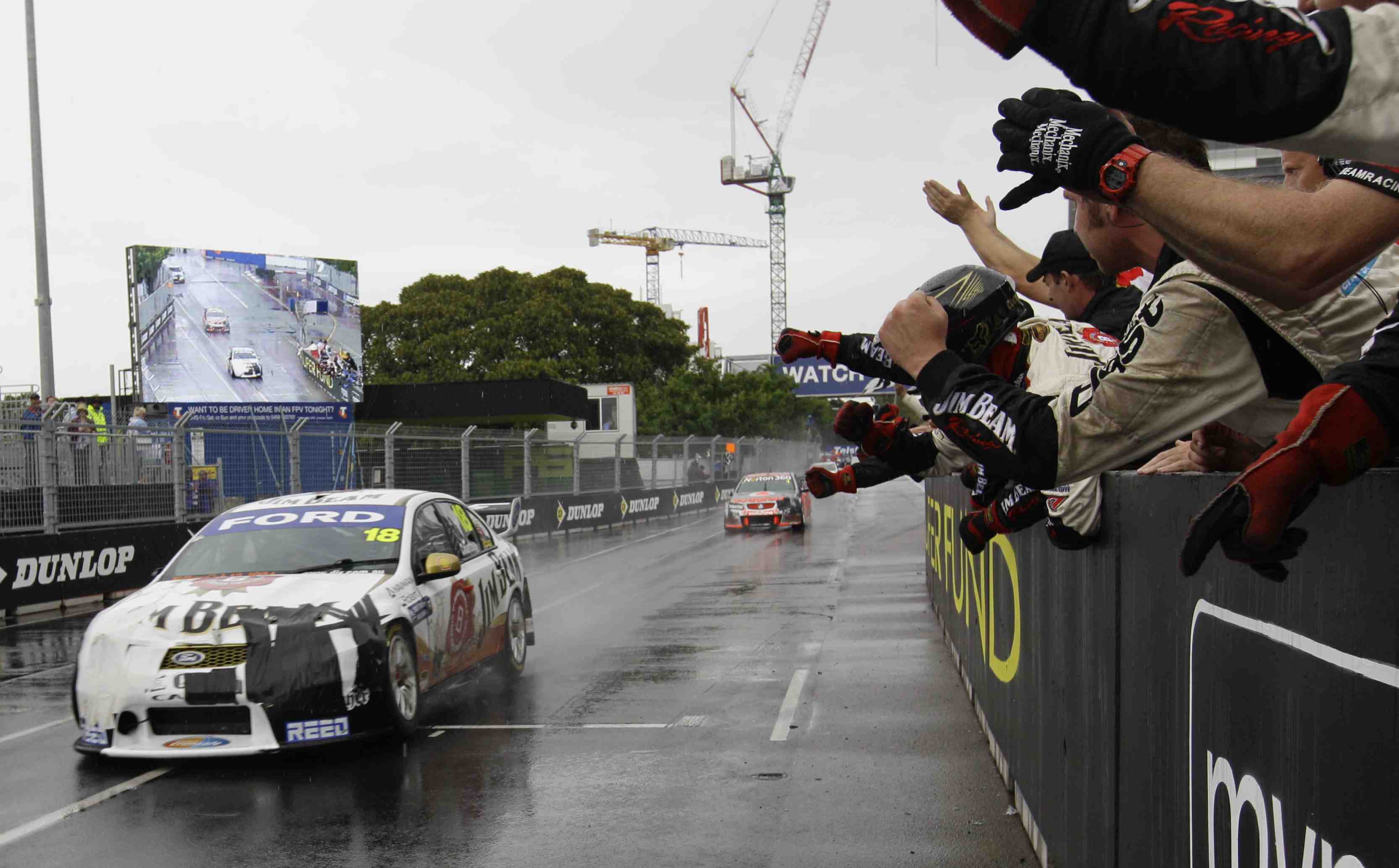 CRASH OF THE DAY: Wet weather chaos at the Sydney 500
