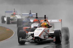 Toyota Racing Series at Highlands - James Munro leading Damon Leitch by Euan Cameron