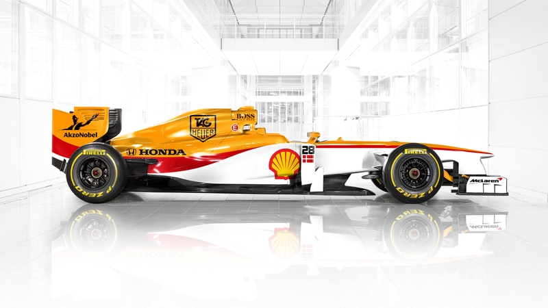 Retro McLaren Honda livery concept for 2015