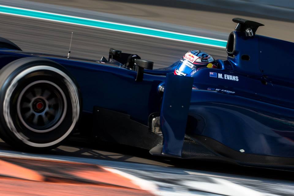 Palmer leads Day One of GP2 testing from Kiwi Evans