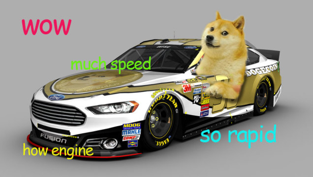 Reddit raises US $55,000 for Doge to sponsor NASCAR