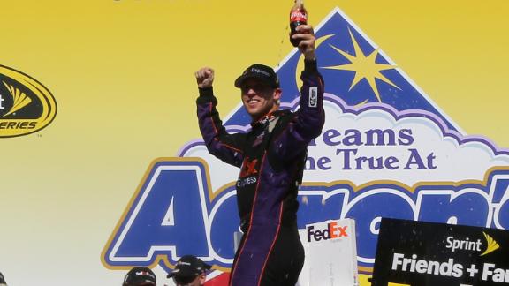 Hamlin takes first NASCAR win of 2014 at Talladega