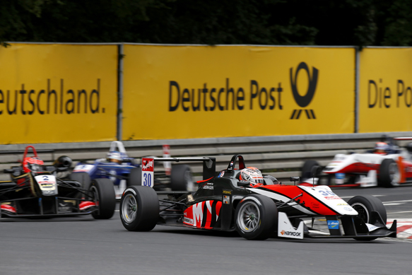 Verstappen seals F3 treble, horror weekend for Blomqvist