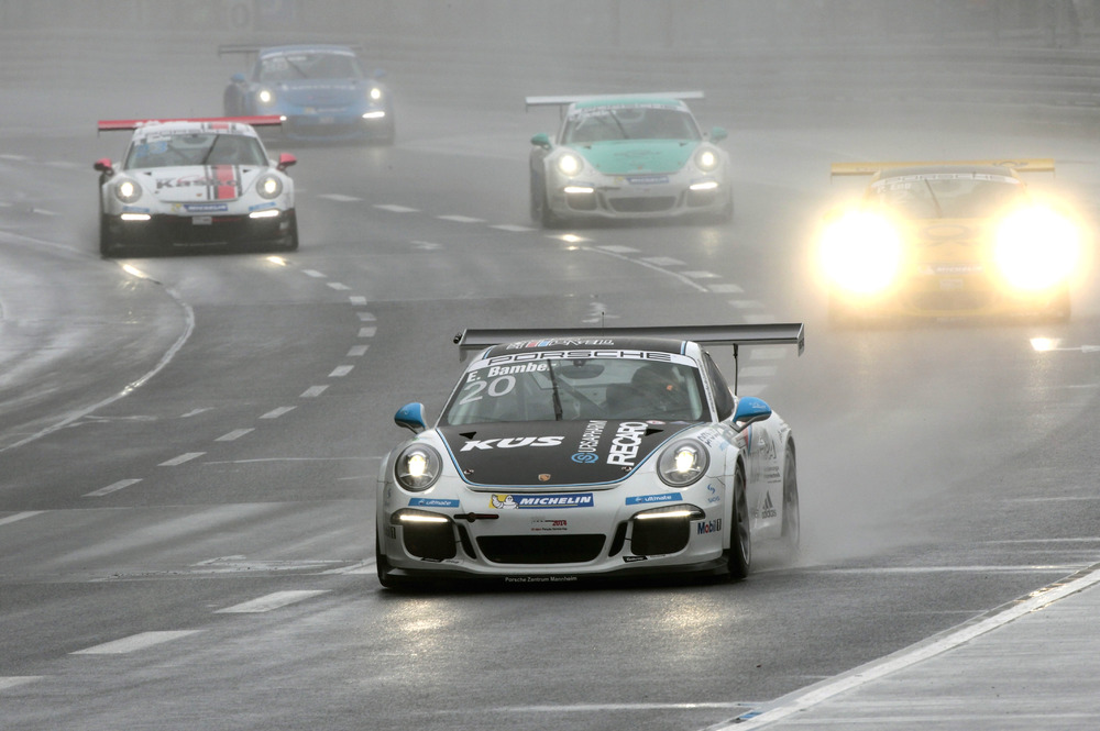 Bamber 2nd in Porsche Carrera Cup Germany