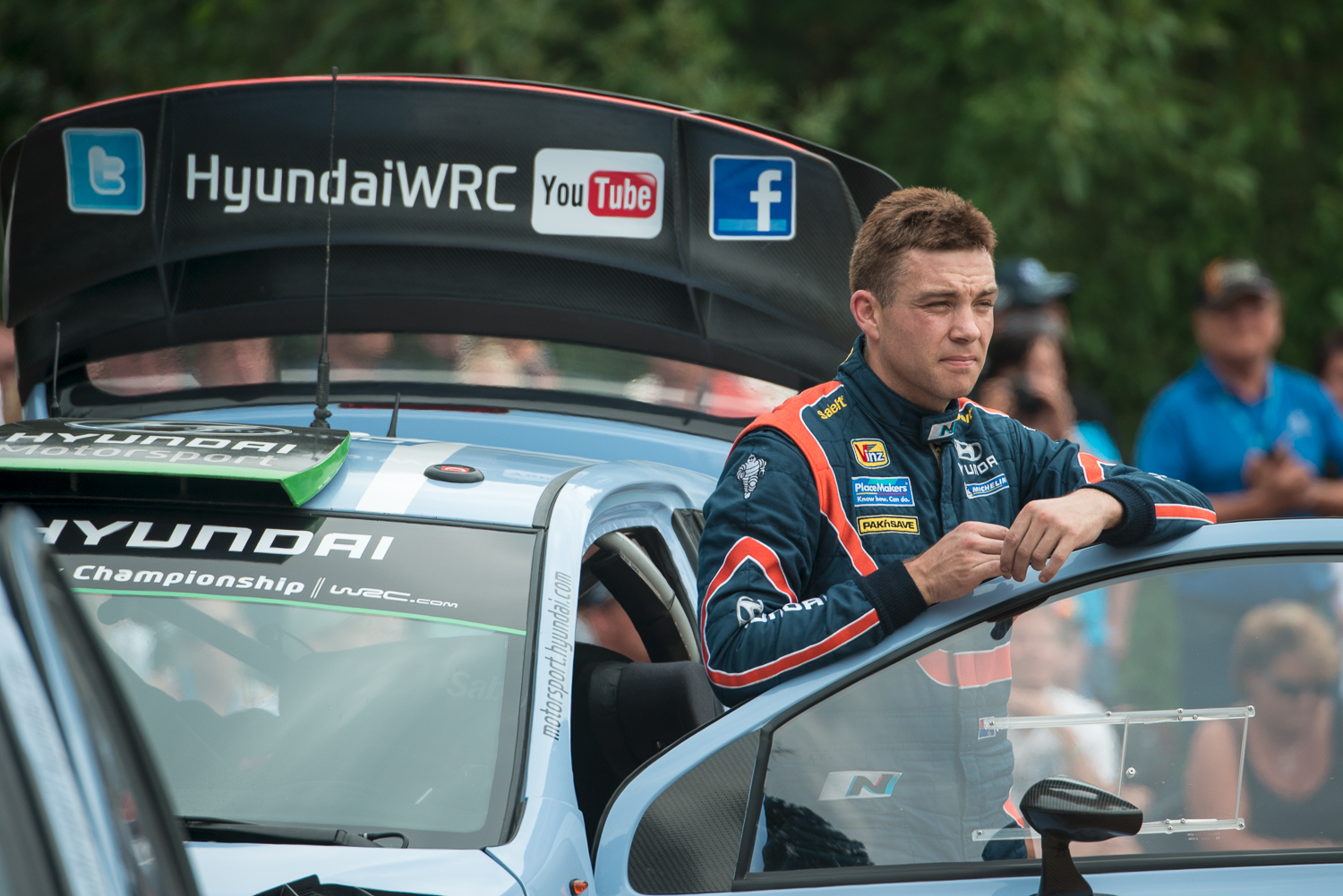 Paddon slips to 8th place finish with power steering issue