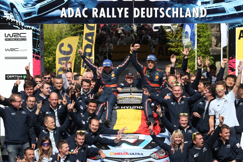 Historic first WRC wins for Neuville and Hyundai
