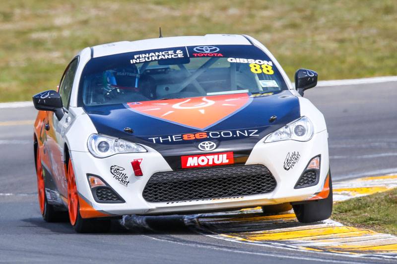 Gibson impresses with first pole and win in Toyota 86s