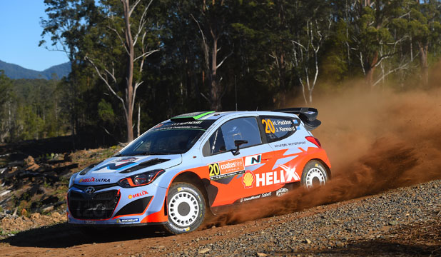 Frustrated Paddon off the pace in Coffs Harbour