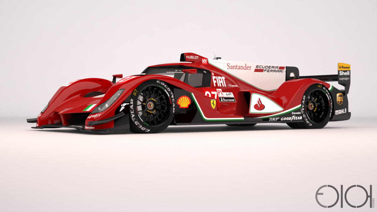 Another stunning concept render of the Ferrari LMP1 [+GALLERY]