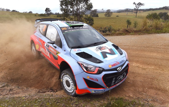 Paddon slips to seventh on Rally Australia Day Two