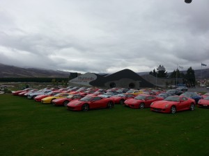 Ferrari Owners Club visits Highlands 2014