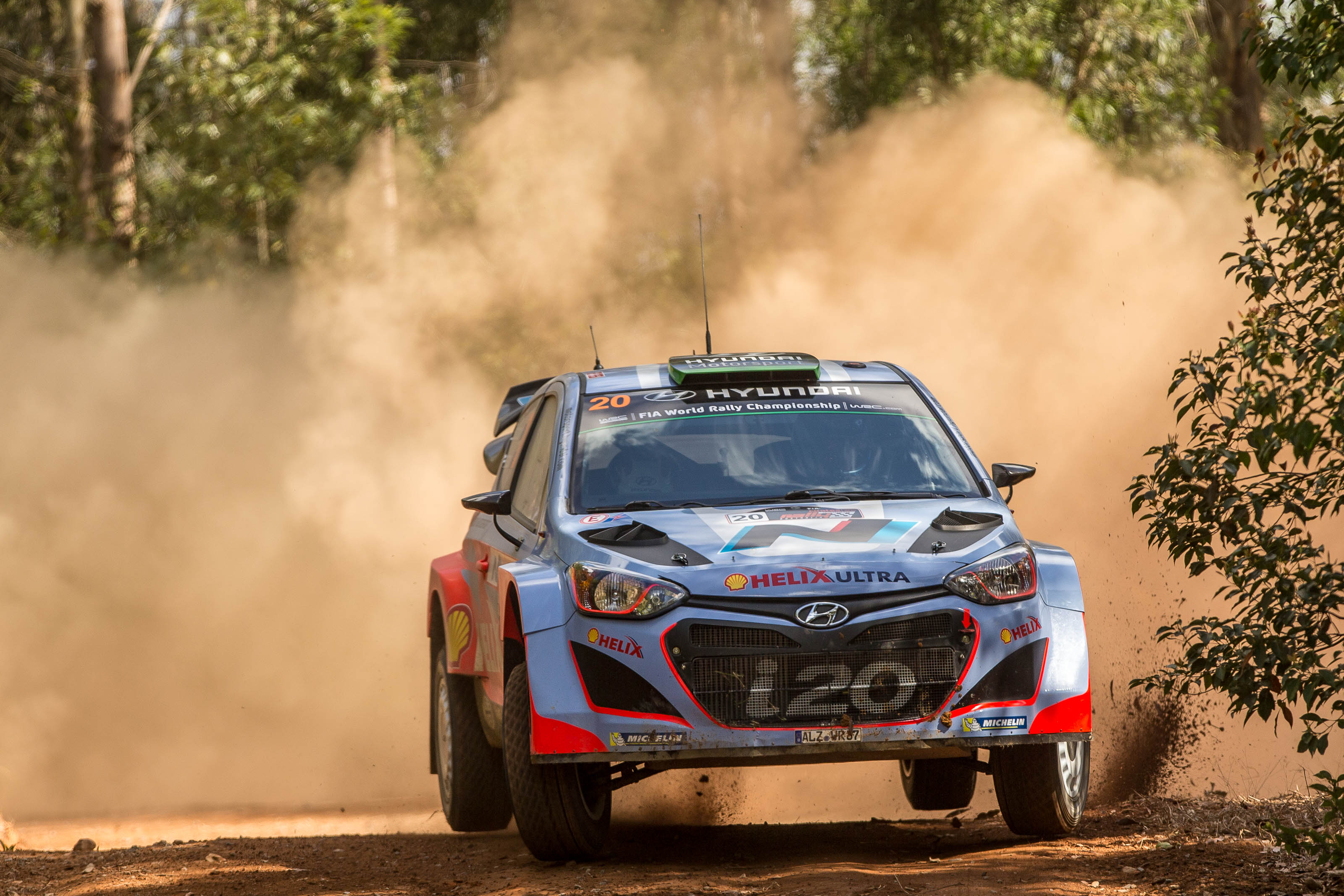 WRC Australia: Paddon holding sixth place after Day One
