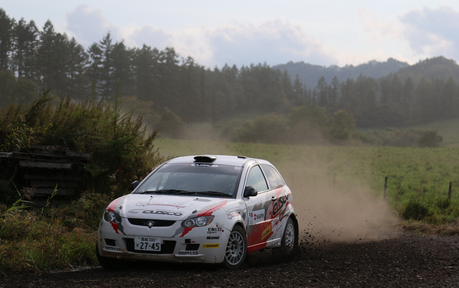 Young aiming for APRC Rally trifecta