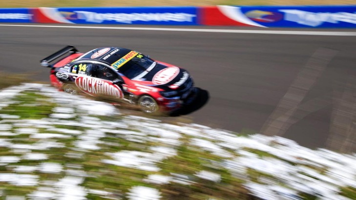 Fascinating Bathurst qualifying puts Coulthard and SVG 1-2