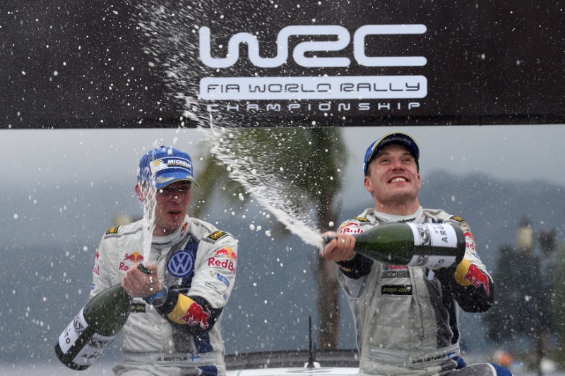 French asphalt win keeps Latvala in WRC title hunt