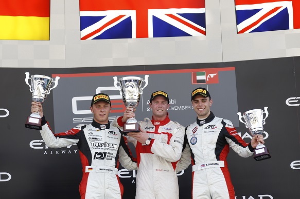 Stanaway 12th as Stoneman takes another GP3 win