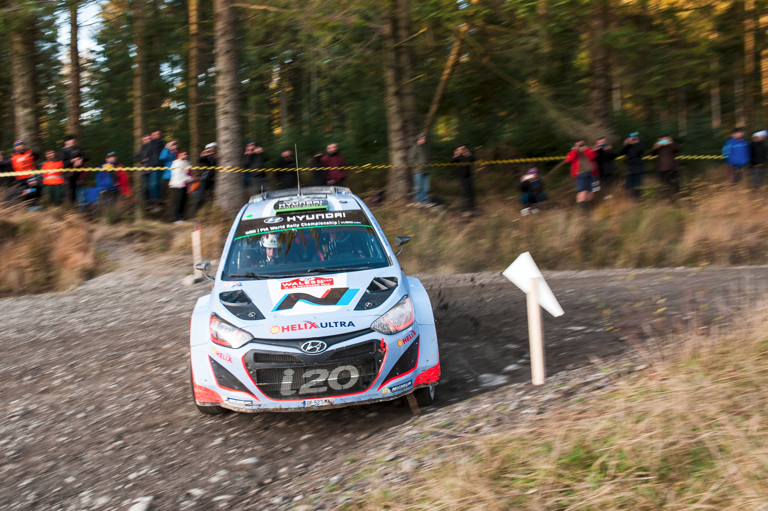 Paddon soldiers on in Wales Rally GB