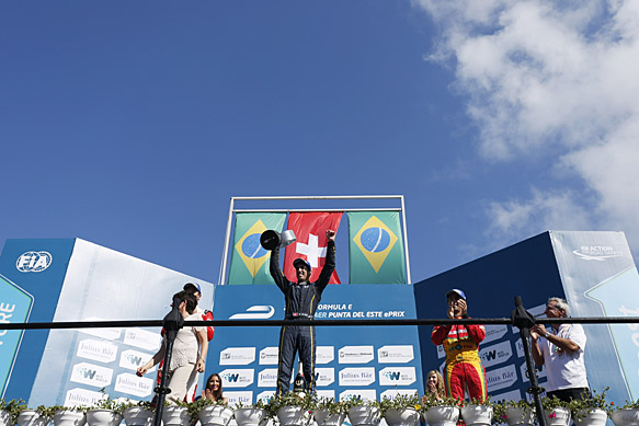 Buemi wins, Vergne stars in Uruguay Formula E ePrix