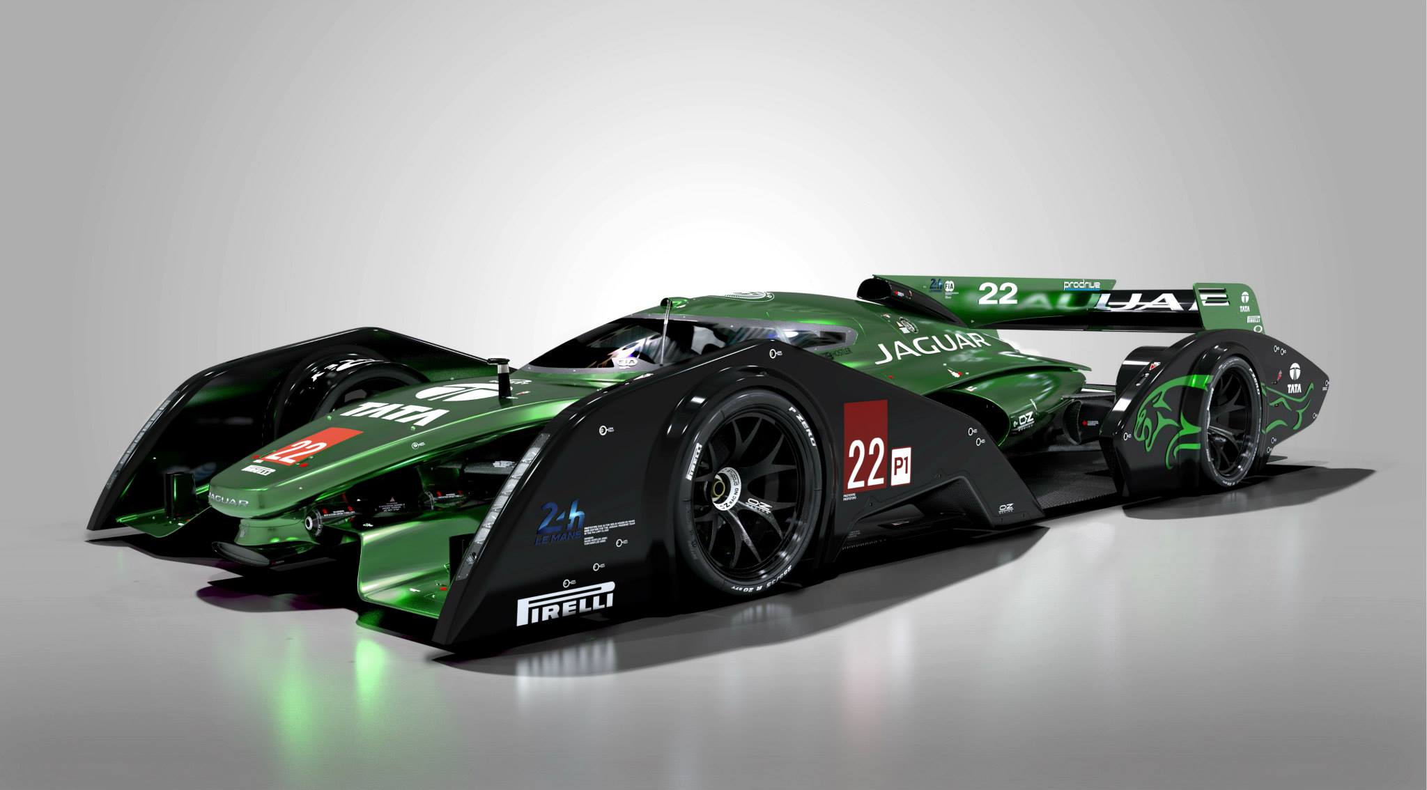 Green and mean: Check out this Jaguar LMP1 concept render