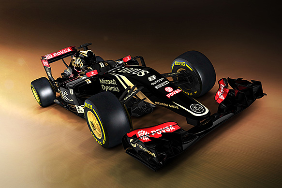 First image of 2015 Lotus E23 revealed