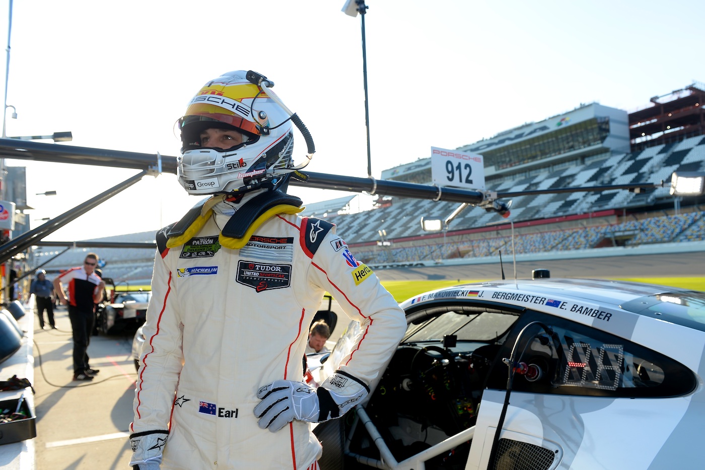 Bamber sets the GTLM pace at ROAR test