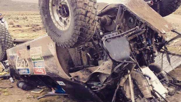 CRASH OF THE WEEK: Amateur footage of a huge Dakar wreck