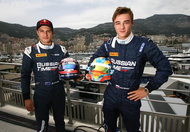 Evans and Markelov retained in Russian Time GP2 squad