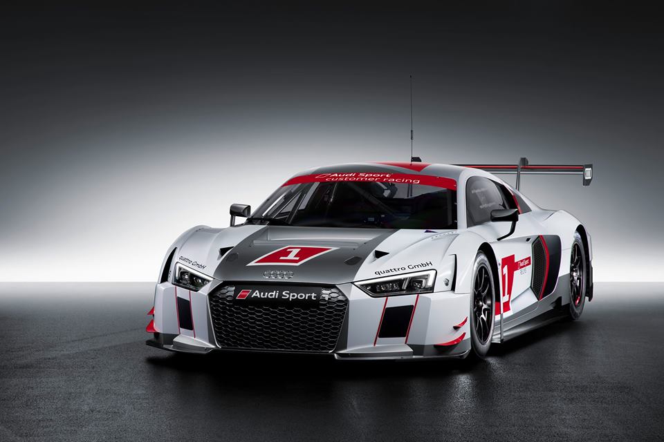 Here’s the stunning new GT3-spec Audi R8 LMS