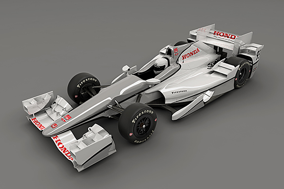 Avert your eyes! It’s Honda’s 2015 Indycar bodykit