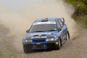 Darren Galbraith Westland Rally winner