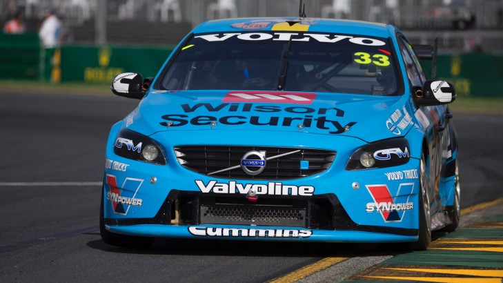 McLaughlin shakes down new S60 chassis