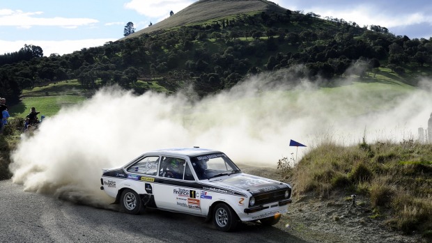 Paddon wins Rally of Otago in 40-year old BDA Escort