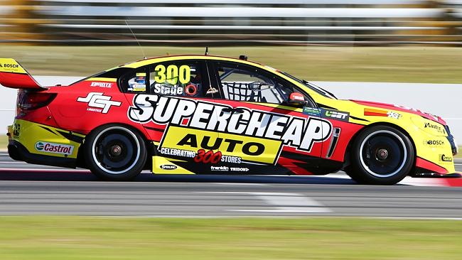 Tyres do the talking as Wall and Slade top Friday V8SC practices