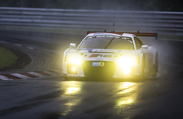 Phoenix Audi tops wet first N24 Qualifying run, Stanaway strong in 5th