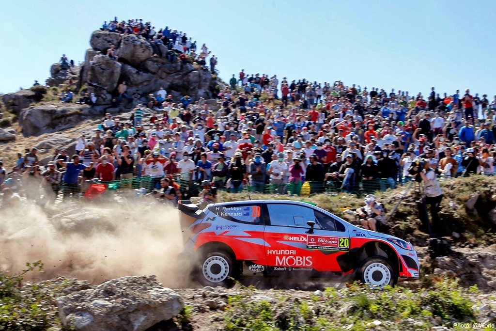Paddon shows good form in Portugal