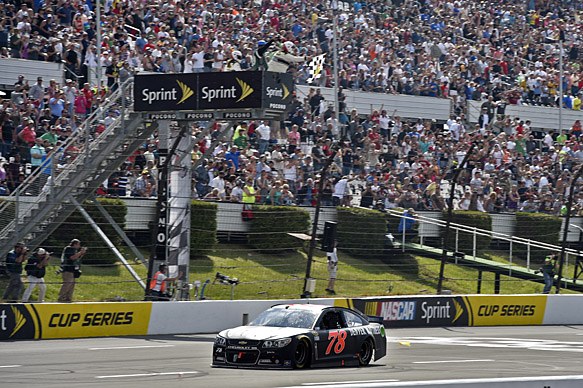 Truex Jr. seals long awaited first NASCAR win at Pocono