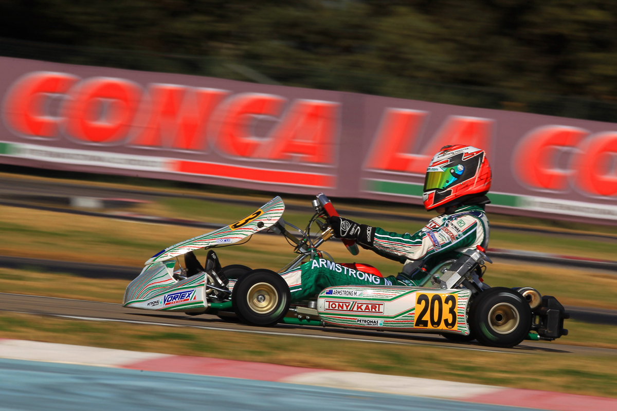 Armstrong back on CIK-FIA Championship trail this weekend