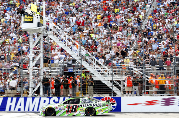 Kyle Busch scores third NASCAR win in four starts