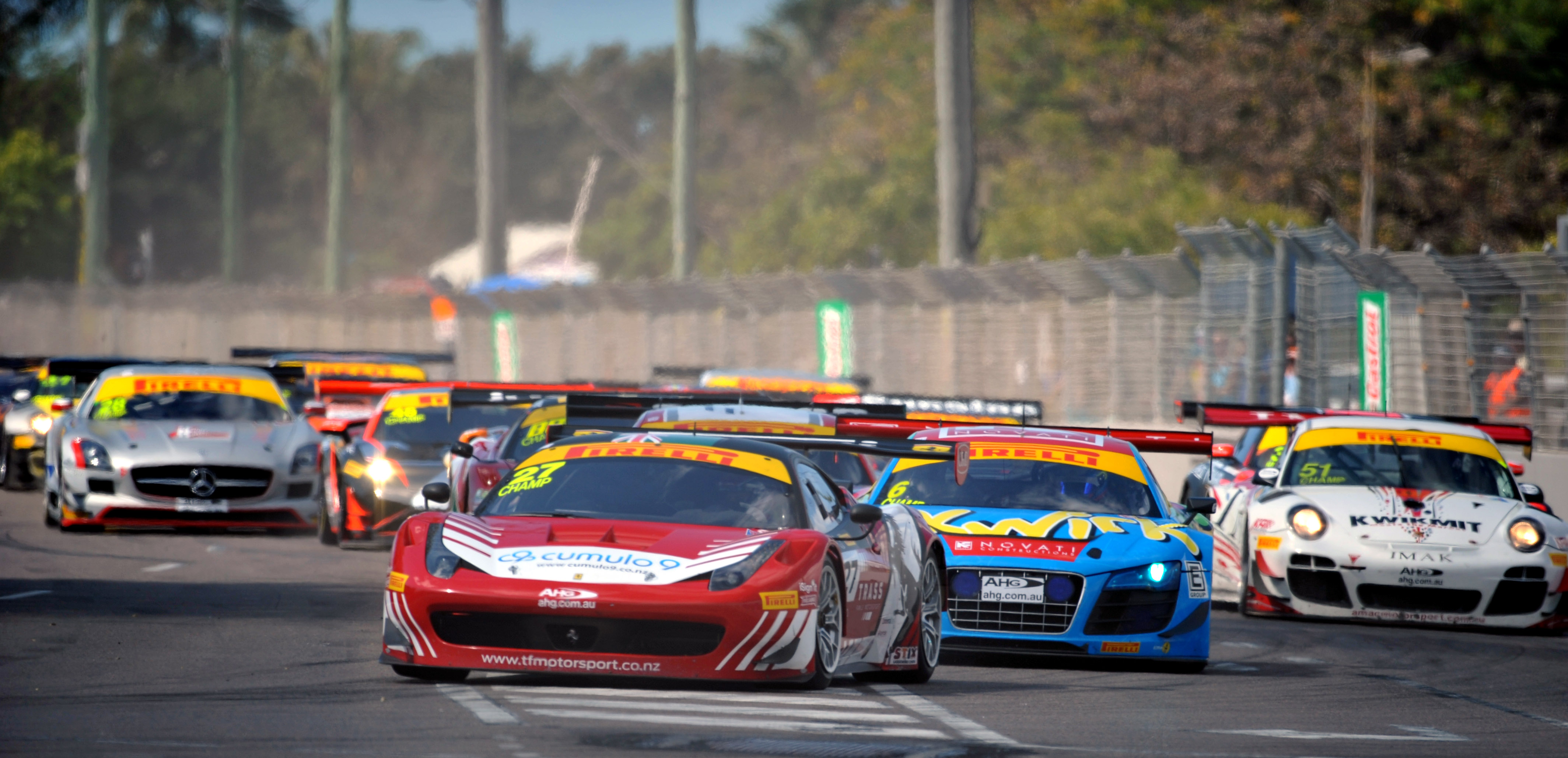 Lap and pole position records for TFM and Lester in Townsville