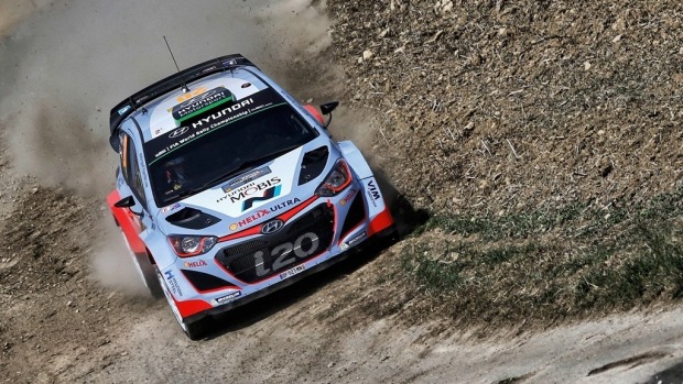 Turbo troubles slow Paddon in Rally Germany