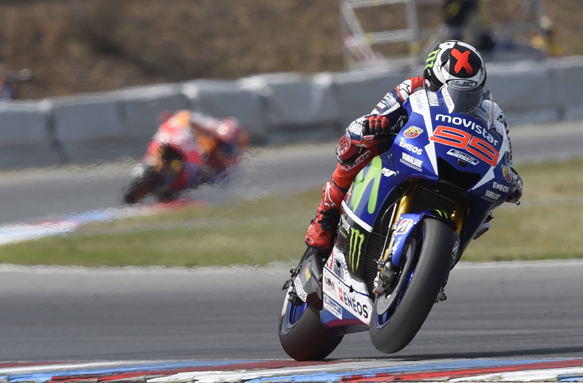 Lorenzo powers to Brno win and joint MotoGP points lead